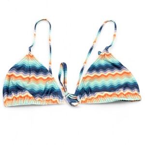 Kulani Kinis striped classic tie bikini top